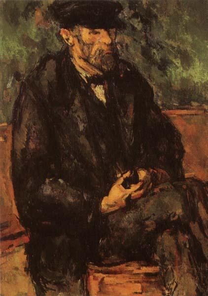Paul Cezanne Portrati du jardinier Vallier oil painting image